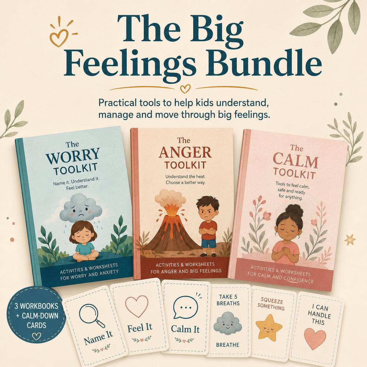 Finally — a calm way through your child's big feelings.